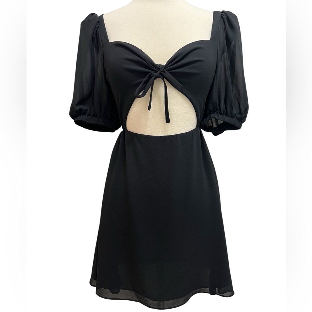 Stone Cold Fox Cut Out Mini Dress Black Size XS - Picture 2 of 11